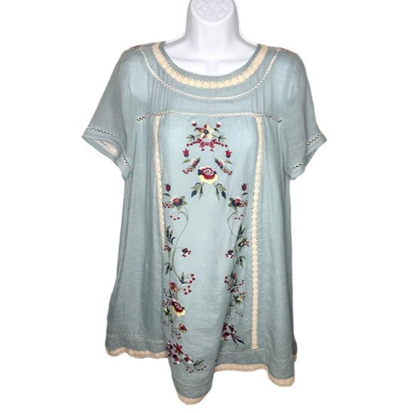 Umgee Meet Me in Paradise dress in Blue size Small - Picture 2 of 7